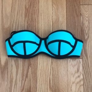 Blue Bikini top
